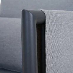 Loungemöbel*SIENA GARDEN Adeyra Loungesessel | Texfabric hellgrau-mix