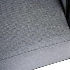 Loungemöbel*SIENA GARDEN Adeyra Loungesofa | 3-Sitzer | Texfabric hellgrau-mix