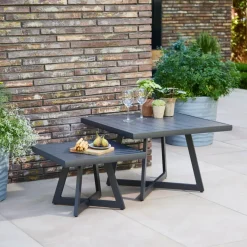 Loungetische*SIENA GARDEN Alexis Loungetisch | Aluminium matt anthrazit