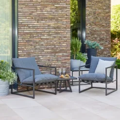 Loungetische*SIENA GARDEN Alexis Loungetisch | Aluminium matt anthrazit