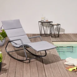 Gartenliegen*SIENA GARDEN Aliano Schaukelliege | RANOTEX® blue