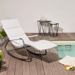 Gartenliegen*SIENA GARDEN Aliano Schaukelliege | RANOTEX® grey