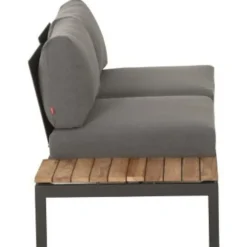 Loungemöbel | Loungesets*SIENA GARDEN Alvida Lounge-Modul 2-Sitzer | Ranotex®-Gewebe grau
