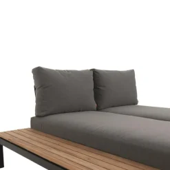Loungemöbel | Loungesets*SIENA GARDEN Alvida Recamiere links | Ranotex®-Gewebe grau