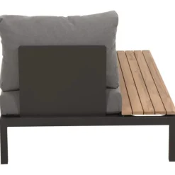 Loungemöbel | Loungesets*SIENA GARDEN Alvida Recamiere rechts | Ranotex®-Gewebe grau