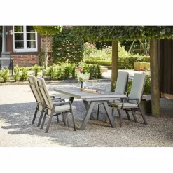 Sesselauflagen*SIENA GARDEN Anka Sesselauflage | Hochlehner 123 cm