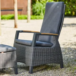 Sesselauflagen*SIENA GARDEN Anka Sesselauflage | Hochlehner 123 cm