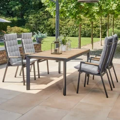 Sesselauflagen*SIENA GARDEN Atria Sesselauflage | Hochlehner 123 cm