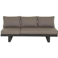 Loungemöbel*SIENA GARDEN Avenia Loungesofa | 3-Sitzer | Aluminium matt anthrazit