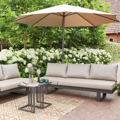 Mittelstockschirme*SIENA GARDEN Avio Mittelstockschirm | Ø 350 cm | rund