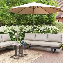 Mittelstockschirme*SIENA GARDEN Avio Mittelstockschirm | Ø 350 cm | rund