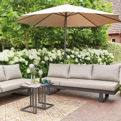 Mittelstockschirme*SIENA GARDEN Avio Mittelstockschirm | Ø 350 cm | rund
