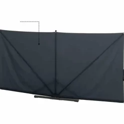 Sichtschutz | Gartenakzente*SIENA GARDEN Bezug anthrazit zu Ben Sichtschutz