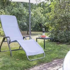 Gartenliegen*SIENA GARDEN Bito Gartenliege mit Kippfunktion | RANOTEX® taubenblau