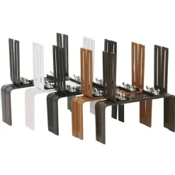 Pflanzgefäße*SIENA GARDEN Blumenkastenhalter mont. H-Form anthrazit, montiert