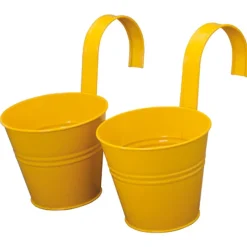 Pflanzgefäße*SIENA GARDEN Blumentopf 2er Set inklusive Halter