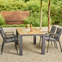 Esstische*SIENA GARDEN Boston Gartentisch | Teakholz FSC® Recycled 100% natur