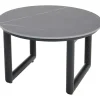 Loungetische*SIENA GARDEN Clifton Loungetisch | sintered stone dunkelgrau