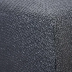 Loungemöbel | Loungesets*SIENA GARDEN Clifton Modul 2er Ottoman | Texfabric mix schwarz