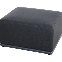 Loungemöbel | Loungesets*SIENA GARDEN Clifton Modul Ottoman | Texfabric mix schwarz
