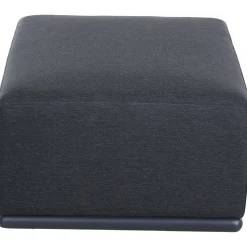 Loungemöbel | Loungesets*SIENA GARDEN Clifton Modul Ottoman | Texfabric mix schwarz