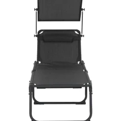 Camping*SIENA GARDEN Comfort Campingliege | Ranotex®-Gewebe anthrazit