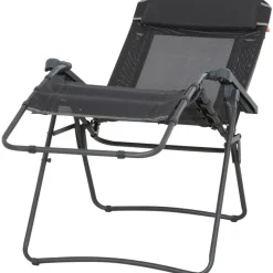 Camping*SIENA GARDEN Comfort Campingstuhl | Ranotex®-Gewebe anthrazit
