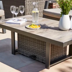 Höhenverstellbare Tische*SIENA GARDEN Corido Lifttisch | Keramik washed-grey