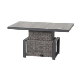 Höhenverstellbare Tische*SIENA GARDEN Corido Lifttisch | Keramik washed-grey