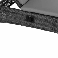 Loungeinseln*SIENA GARDEN Corido Loungeinsel | Rattangeflecht charcoal-grey