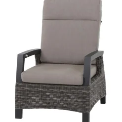 Loungemöbel*SIENA GARDEN Corido Loungesessel | Rattangeflecht charcoal-grey