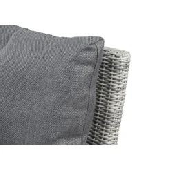Loungemöbel | Loungesets*SIENA GARDEN Corido Loungesofa | 2-Sitzer mit Armlehne links | Rattangeflecht ice-grey