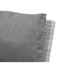 Loungemöbel | Loungesets*SIENA GARDEN Corido Loungesofa | 2-Sitzer mit Armlehne rechts | Rattangeflecht ice-grey