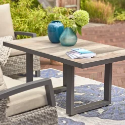 Loungetische*SIENA GARDEN Corido Loungetisch | Keramik washed-grey
