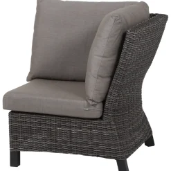 Loungemöbel | Loungesets*SIENA GARDEN Corido Modul Ecke | Rattangeflecht charcoal-grey