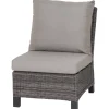 Loungesets | Loungemöbel*SIENA GARDEN Corido Modul Mitte | Rattangeflecht charcoal-grey