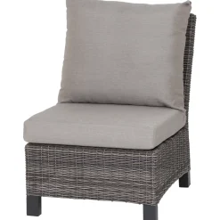 Loungesets | Loungemöbel*SIENA GARDEN Corido Modul Mitte | Rattangeflecht charcoal-grey