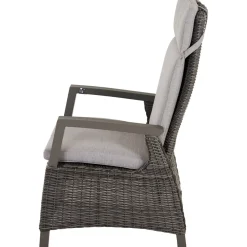 Wintergartenmöbel | Move Sessel*SIENA GARDEN Corido Move Gartensessel | Rattangeflecht charcoal-grey