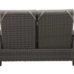 Loungemöbel*SIENA GARDEN Corido Move Loungesofa | 2-Sitzer | Rattangeflecht charcoal-grey