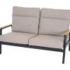 Loungemöbel | Gartenbänke*SIENA GARDEN Cortina Bank | 2-Sitzer | Kordel natur