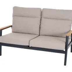 Loungemöbel | Gartenbänke*SIENA GARDEN Cortina Bank | 2-Sitzer | Kordel natur
