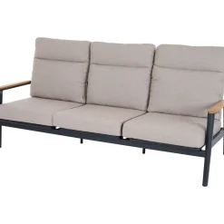 Loungemöbel | Gartenbänke*SIENA GARDEN Cortina Bank | 3-Sitzer | Kordel natur