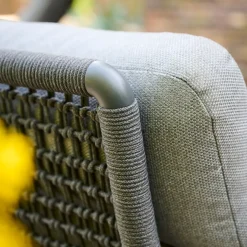 Loungemöbel | Gartenbänke*SIENA GARDEN Cortina Bank | 2-Sitzer | Kordel grau