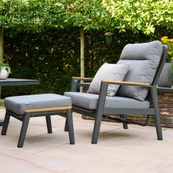 Loungemöbel*SIENA GARDEN Cortina Lounge Move Sessel | grau