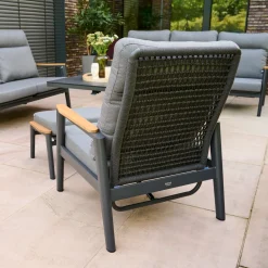 Loungemöbel*SIENA GARDEN Cortina Lounge Move Sessel | grau