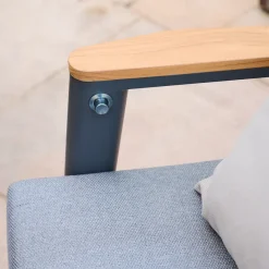 Loungemöbel*SIENA GARDEN Cortina Lounge Move Sessel | grau