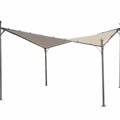 Pavillons*SIENA GARDEN Dach hellgrau zu Berlino Pavillon 4x4 Meter