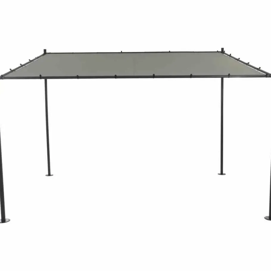 Pavillons*SIENA GARDEN Dach hellgrau zu Levino Pavillon 3x4 Meter