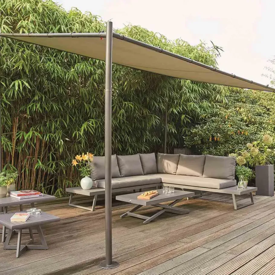 Pavillons*SIENA GARDEN Dach hellgrau zu Levino Pavillon 3x4 Meter
