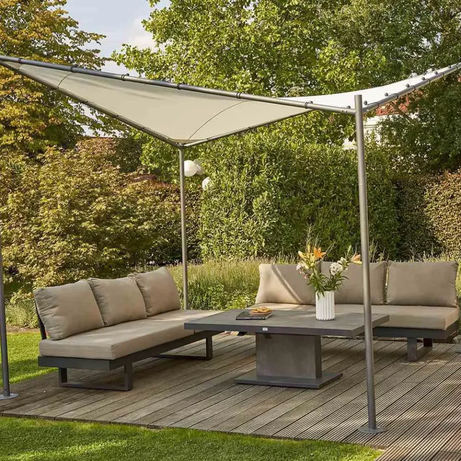 Pavillons*SIENA GARDEN Dach zu Pavillon Berlino 3x3 m, weiß